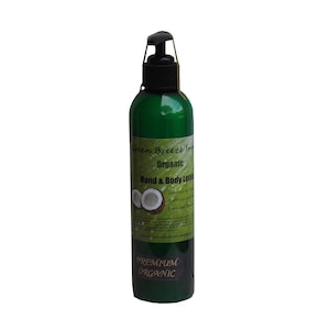 Lozione corpo biologica (senza profumo o profumo di citronella)
