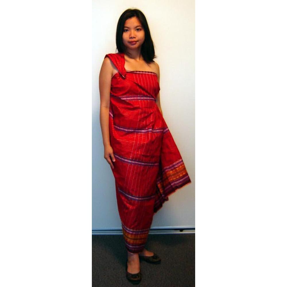 Malong Dress or Coverup Traditional Dress of Mindinao