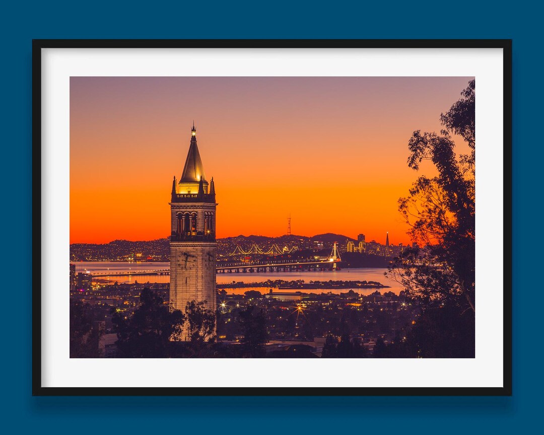 Photography Print UC Berkeley Home Gift Landscape Print Cal Berkeley ...