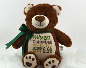 personalized bear