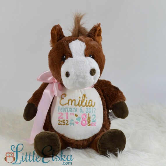 monogrammed stuffed animals
