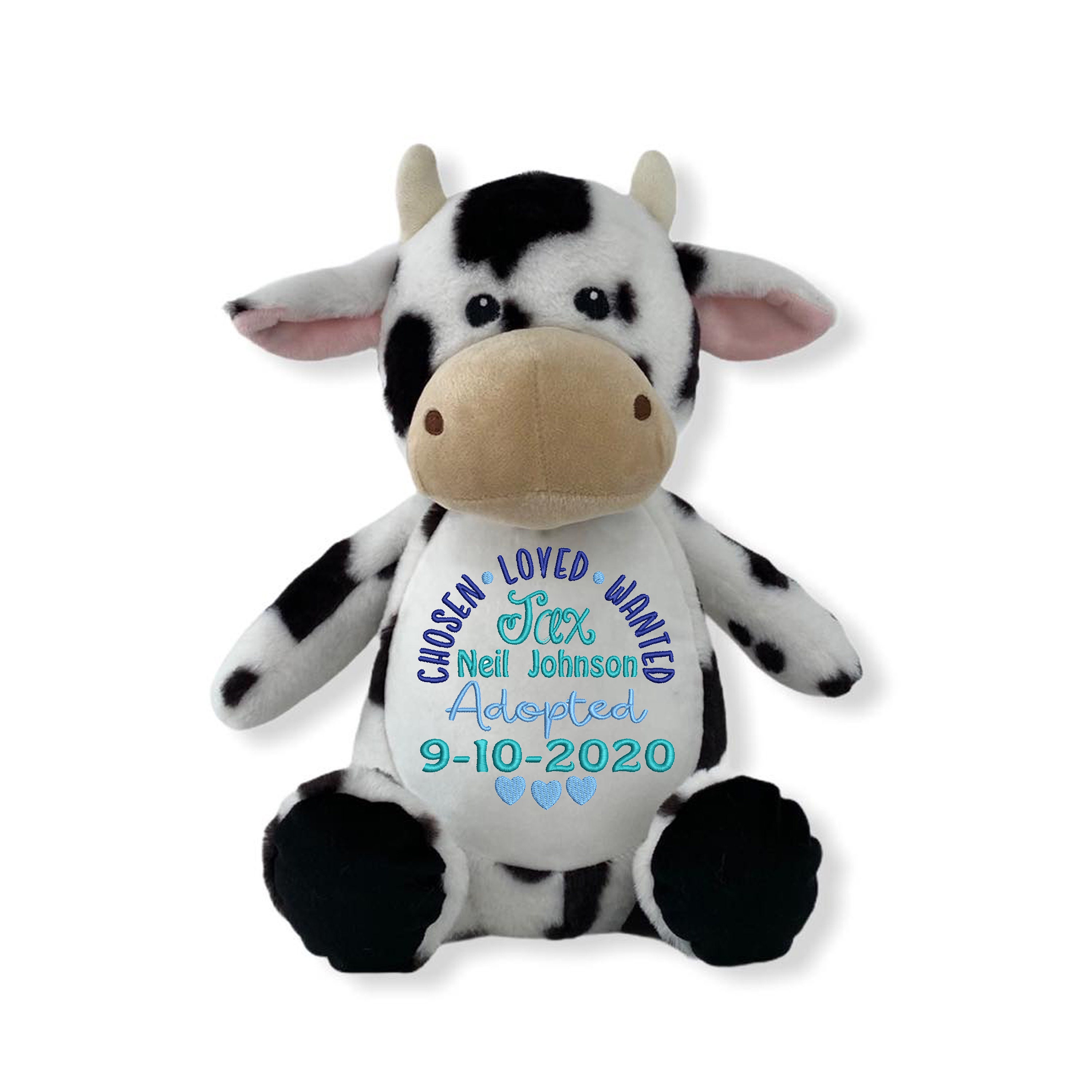 Personalized Stuffed Animal Adoption Day Bear Adoption Bear Etsy Canada