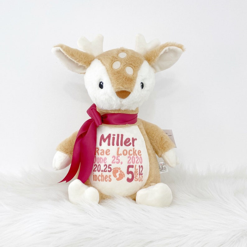 personalized embroidered stuffed animals