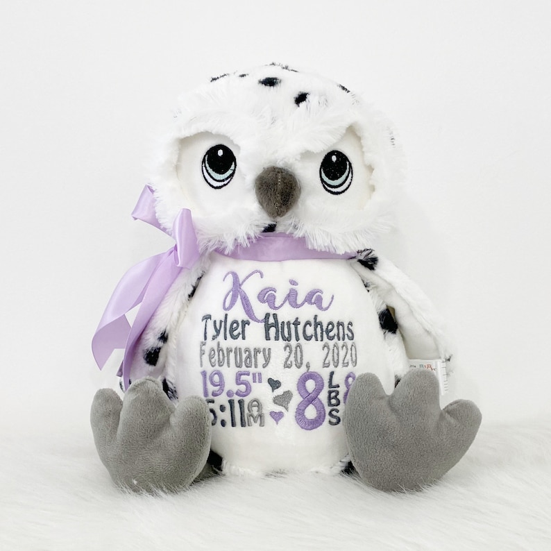 stuffed animal with personalized song