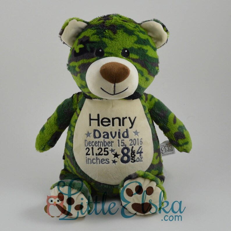 custom teddy bear etsy