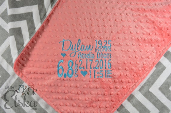 custom minky blankets