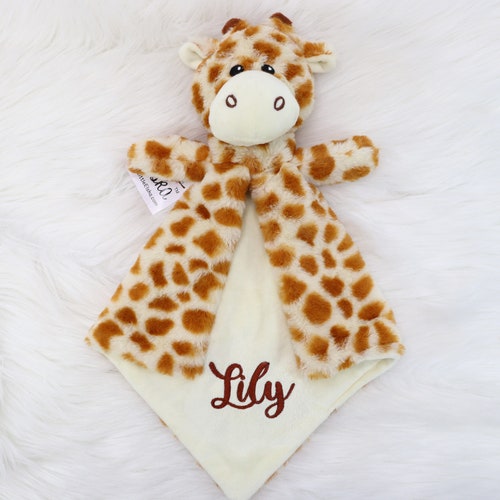 Personalized Baby Lovey Blanket Lovey Animal Lovey Etsy