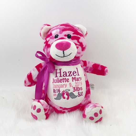 custom teddy bear etsy