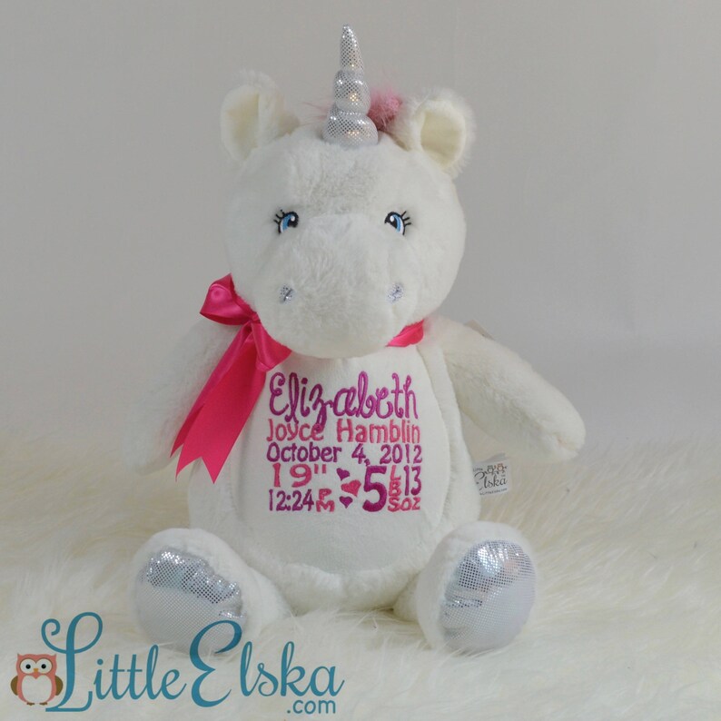 etsy personalized stuffed animal