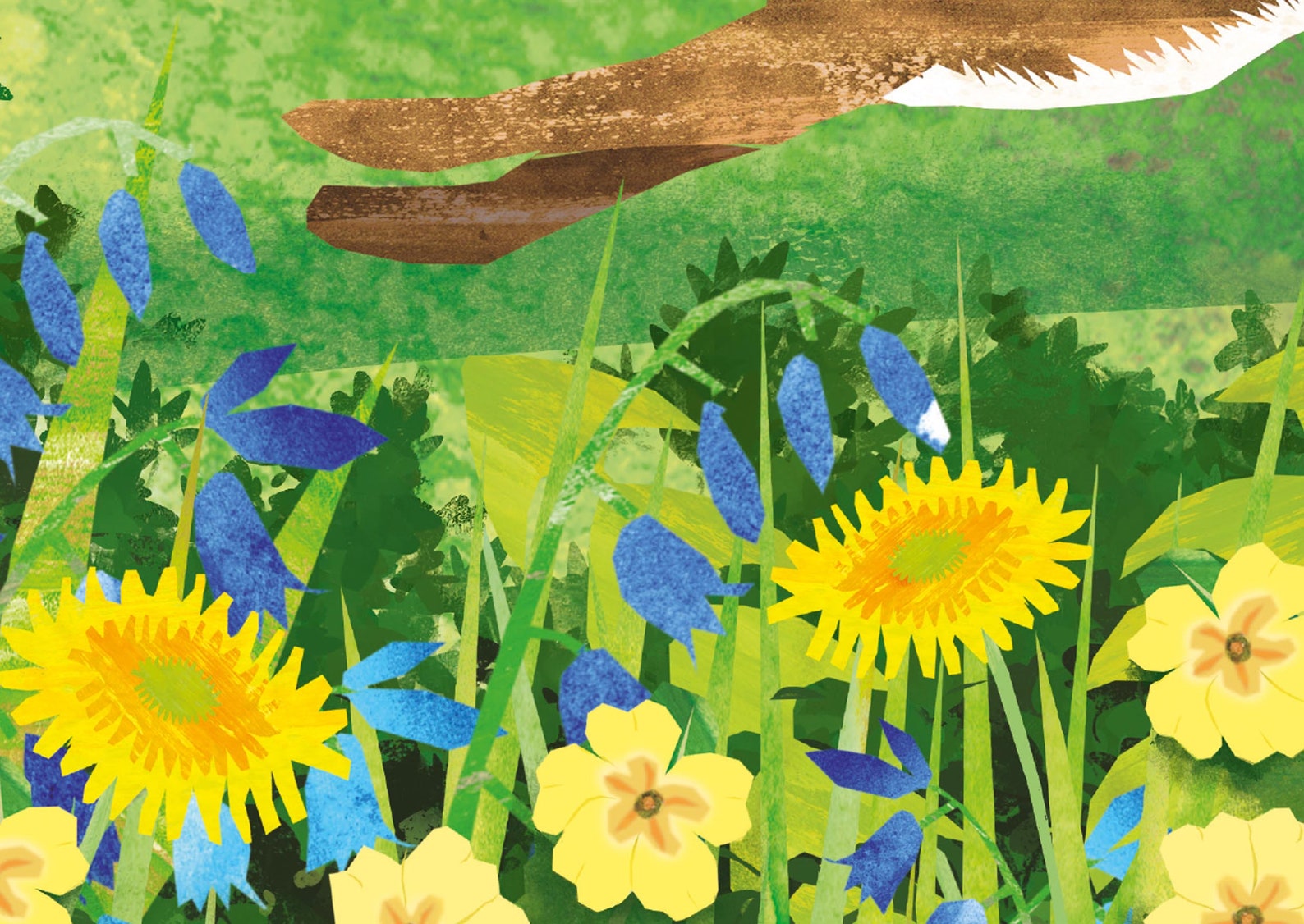 Spring Hare Greeting Card - Etsy