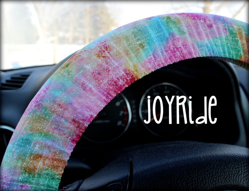 Steering Wheel Cover Pastel Tie Dye Grunge Cute Car Etsy