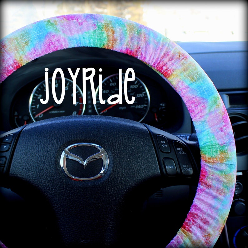 Steering Wheel Cover Pastel Tie Dye Grunge Cute Car Etsy