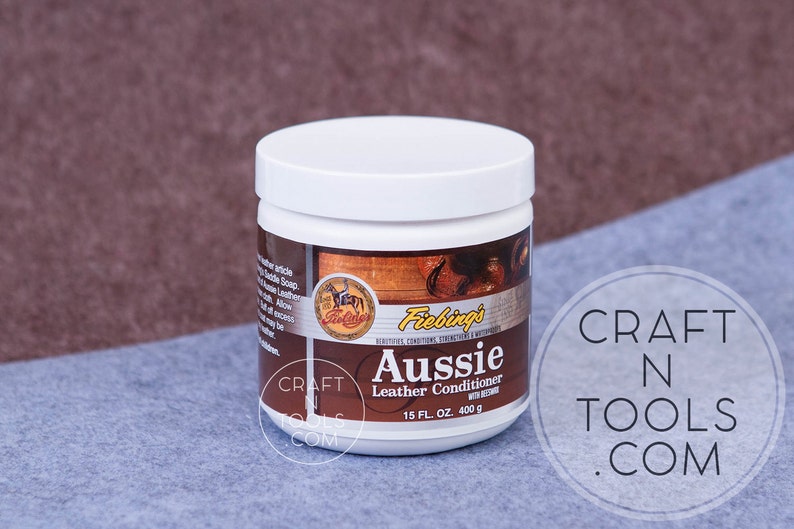 Fiebing's Aussie Leather Conditioner With Beeswax Etsy