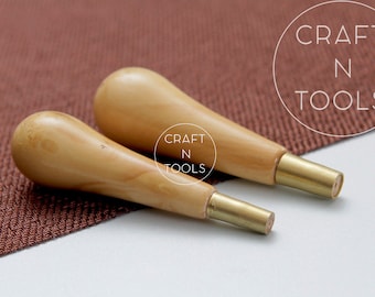 Handle for Round Thin AWL by Vergez Blanchard / Round Awl Handle / Saddlers Awl / Punching Awl / Leathercraft Tool