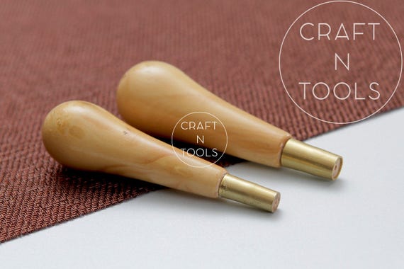 Handle for Round Thin AWL by Vergez Blanchard / Round Awl Handle / Saddlers Awl / Punching Awl / Leathercraft Tool