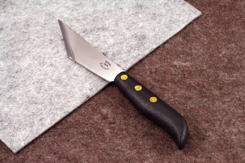 Angular Leather Skiving Knife Vergez Blanchard/leather Paring Etsy