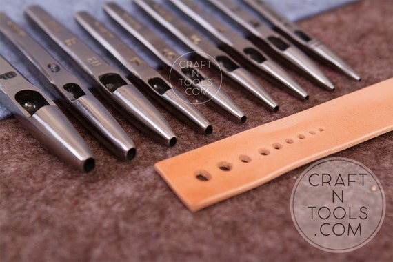 Oval hole punch leather hotsell