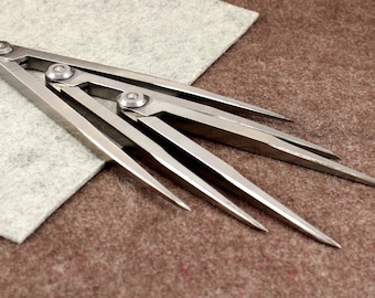 Scratch Compass by Vergez Blanchard / Wing Divider / Saddlers Scorer / Leather Marking Tool  /  Compass Marker  /  Leather Creaser