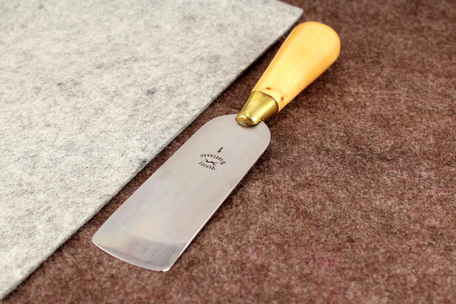 Leather Paring Knife in 2sizes/straight Skiving Knife Vergez Etsy