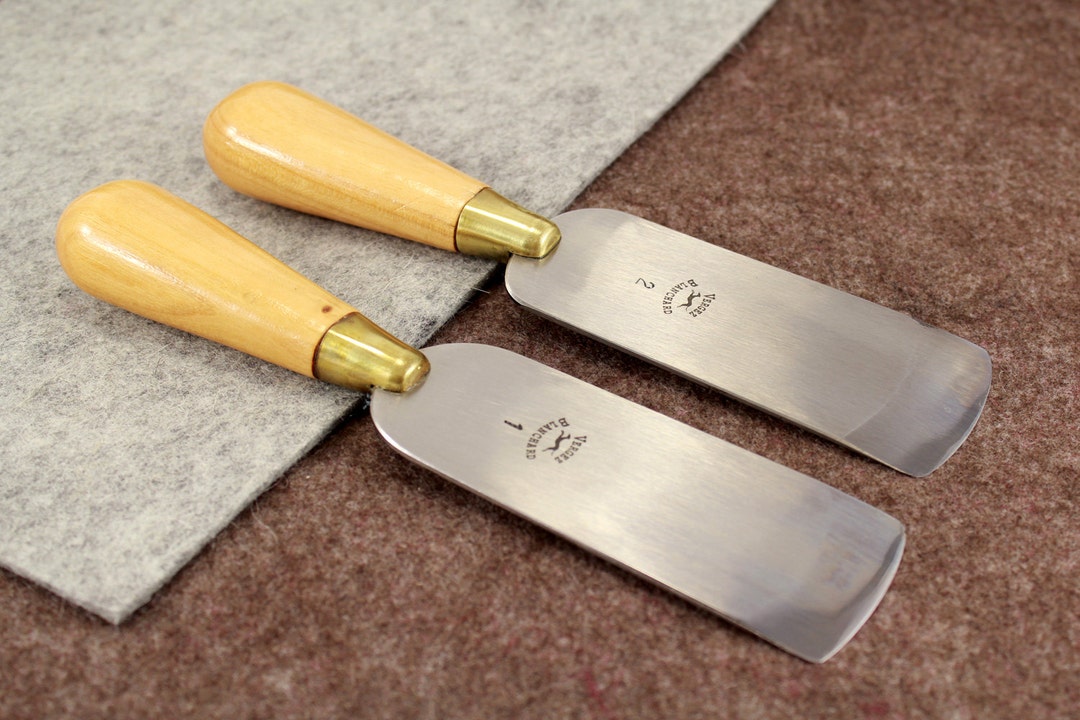 Leather Paring Knife in 2sizes/straight Skiving Knife Vergez Blanchard