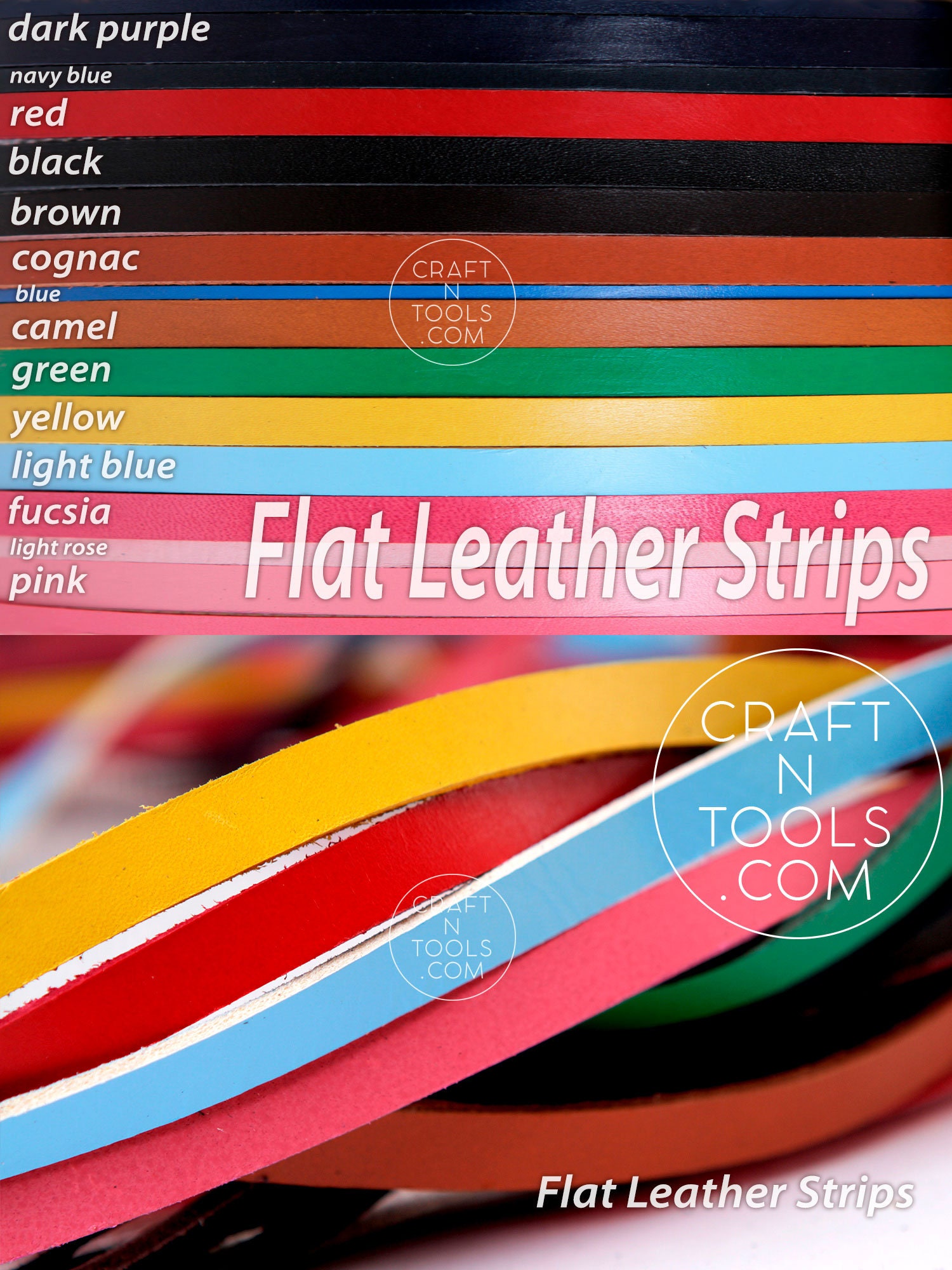 Rose Flat Leather Cord,10 Mm Flat Leather Cord, for Jewelry Making