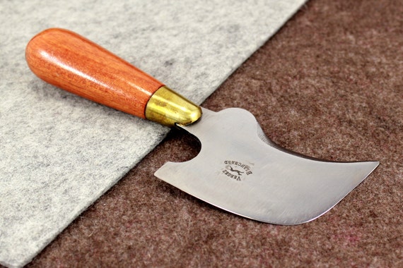Hawkbill Knife With Two Sharp Edges Vergez Blanchard/knife for Leather/leather  Cutting Tool/saddlers Knife/hawkbilled Skinner 
