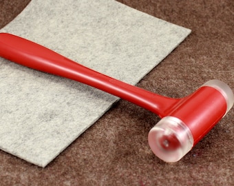 Hammer mit weicher Spitze von Vergez Blanchard / Lederhammer / Umformhammer / Prägehammer / Prägehammer / Formhammer
