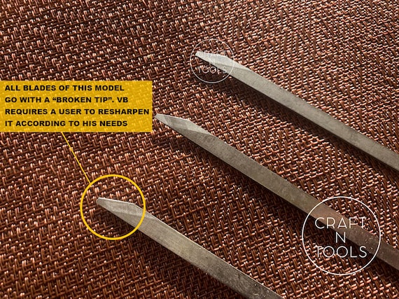 L'indispensable Brass Knife, Handle, and Spare Blade by Vergez