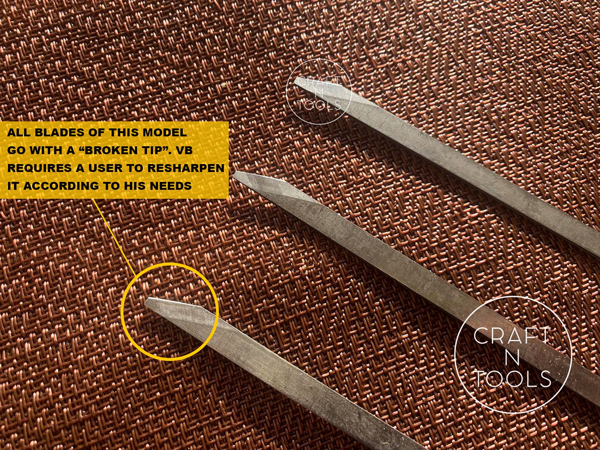 L'indispensable Brass Knife, Handle, and Spare Blade by Vergez