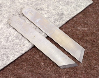 Couteau à parer angulaire Vergez Blanchard/Couteau d'office en cuir/Couteau de sellier/Couteau à raser/Couteau tranchant en cuir/Couteau à découper en biseau/Outil de coupe du cuir