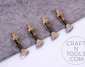 FN Series Tips with a Guided Edge and 1.0mm Rounded Crease by REGAD / Creaser / Burnishing Leather / Solder Tip / Regad Iron Tool