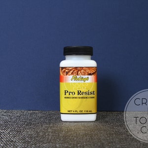 Pro Resist by Fiebing&#39;s 4oz / 118ml / Top Finishes / Leathercraft / Leather Dyeing
