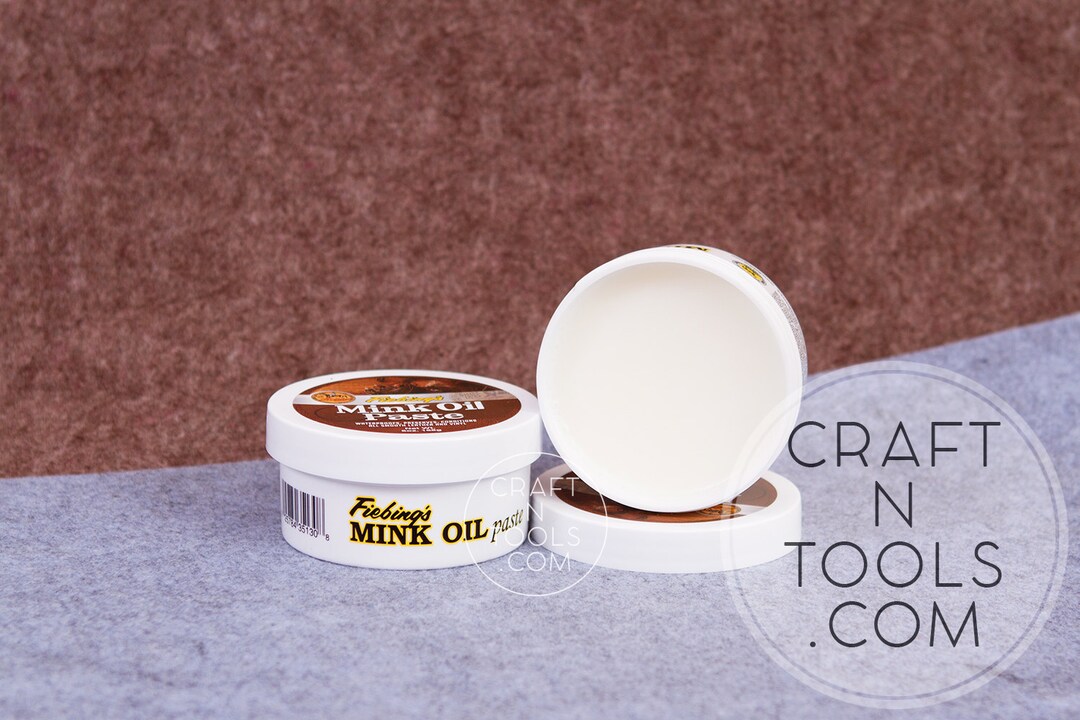 TRG MINK OIL PASTE 85g: Grasso Di Visone Per Impermeabilizzare E Nutrire Il Cuoio - Foto 6