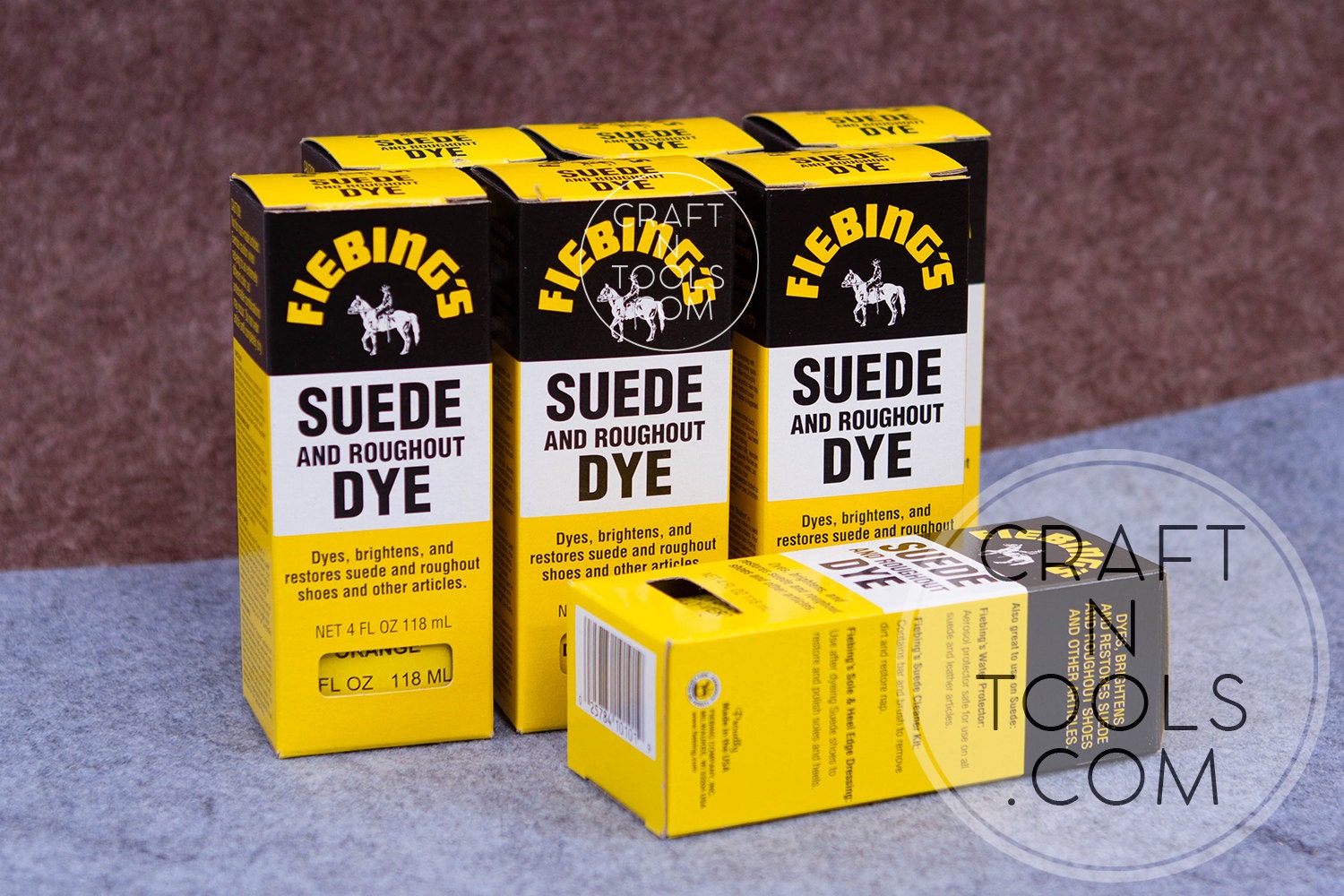 Suede and Roughout Dye Fiebing's 4oz/118ml in 21 Colors/suede