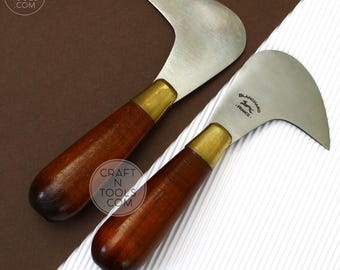 Saddler's Head Knife by Vergez Blanchard / Leather Curved Knife / Leather Cutting Tool / Leather Cutter / French Leather Knife