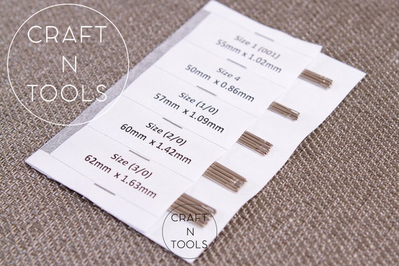 Milward Hand Sewing Embroidery Needles No.5-10 QTY 16