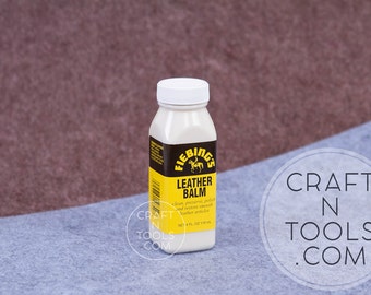 Leather Balm by Fiebing's 4oz / 118ml / Leather Conditioner / Restore Leather / Leather Renew / Tack Conditioner
