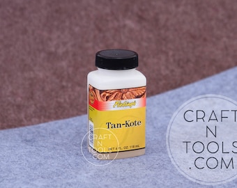 Tan-Kote de Fiebing's 4 oz / 118 ml / Capa base / Sellador de cuero / Acabado neutro