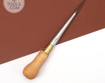 Triangular Awl 250 mm with Handle by Vergez Blanchard