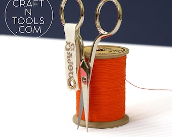 Marly Model Nickel-Plated Embroidery Scissors by Sajou. Needlecraft Scissors, Chenille Scissors, Knitting Shears, Darning Scissors