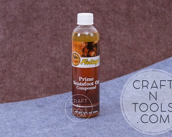 Prime Neatsfoot Oil Compound by Fiebing's 8oz / 236ml / Waterproof Leather / Leather Conditioner / Saddle Care