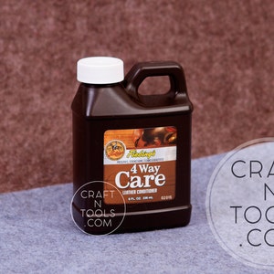 4 Way Care Leather Conditioner by Fiebing’s 16oz / 473ml / Tack Conditioner / Leather Sealant / Leather Cleaner / Restore Leather