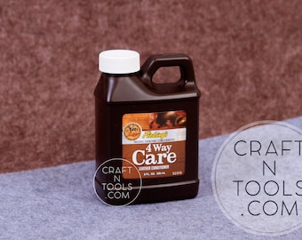 4 Way Care Leather Conditioner by Fiebing’s 16oz / 473ml / Tack Conditioner / Leather Sealant / Leather Cleaner / Restore Leather