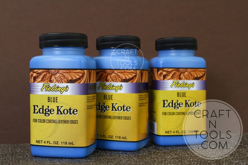 Edge Kote Fiebing 4oz./118ml in 14 Colors/leather Edge Etsy