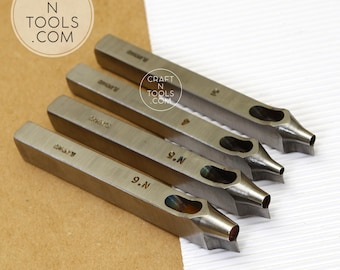 Button Hole Punch by Vergez Blanchard / Leathercraft Tool / Leather Punch / Hand sewing Leather