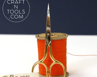 Marly Model Gilded Embroidery Scissors by Sajou. Needlecraft Scissors, Chenille Scissors, Knitting Shears, Darning Scissors