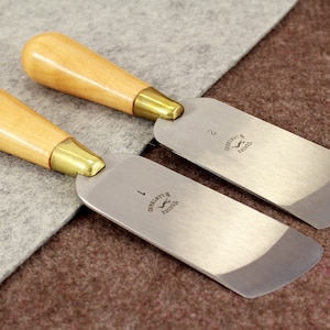 Oblique Skiving / Paring Knife by Vergez Blanchard / Leather Cutting Tool / Edge Skiving Tool / Skiving Knife / Leather Paring Knife