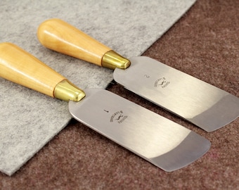Oblique Skiving / Paring Knife by Vergez Blanchard / Leather Cutting Tool / Edge Skiving Tool / Skiving Knife / Leather Paring Knife