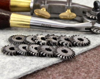 Pricking wheels for Markers (10 sizes) by Vergez Blanchard / Wheels Only / Spacing Wheels / Sewing Spacer / Tracing Wheels