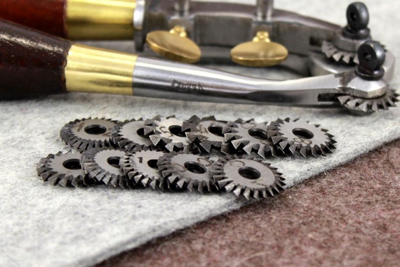Pricking wheels for Markers (10 sizes) by Vergez Blanchard / Wheels Only / Spacing Wheels / Sewing Spacer / Tracing Wheels
